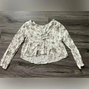 Small floral blouse